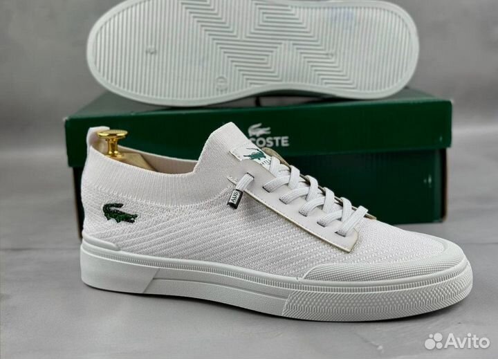 Мужские летние кеды Lacoste