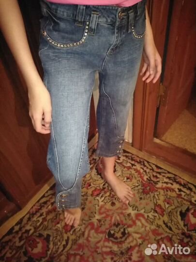 Бриджи джинс