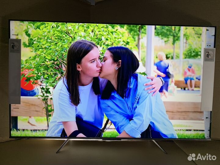 Огромный qled 165 см TCL 120 Гц DLG