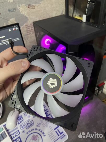 Кулер id cooling 120mm RGB 4pin