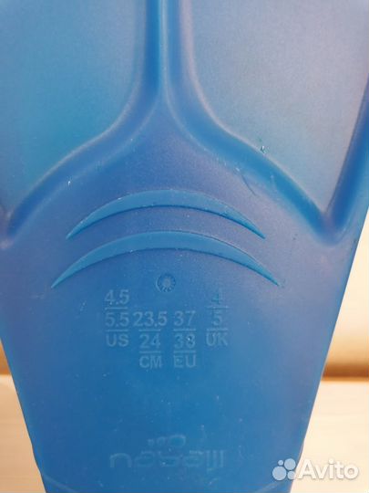 Ласты для плавания Nabaiji, р-р 37/ 38