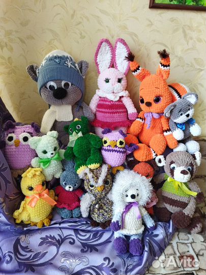 Мягкие игрушки Амигуруми
