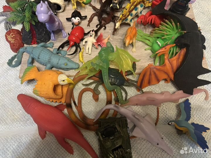 Игрушки пакетом,динозавры,антистресс,машинки