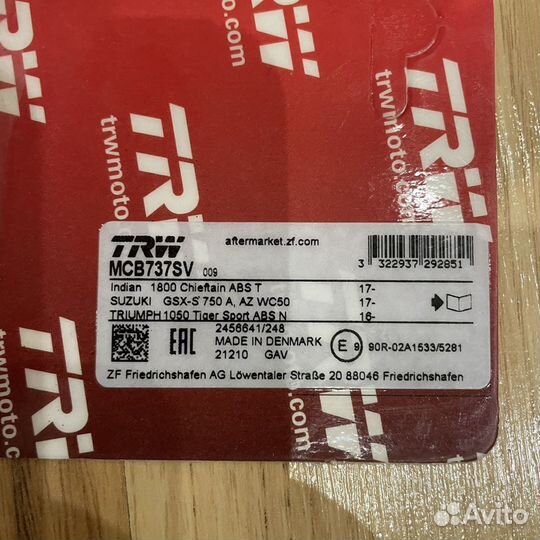 TRW mcb737sv MCB 737 SV