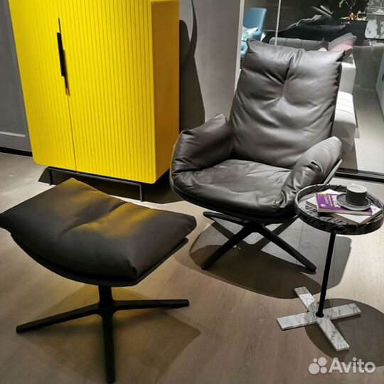 Кресло с оттоманкой Dunham