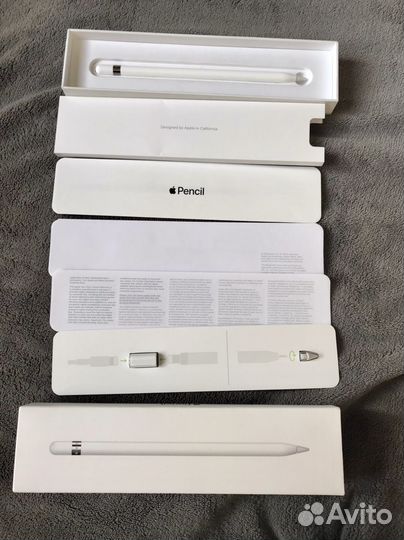 Apple Pencil оригинал полный комплект