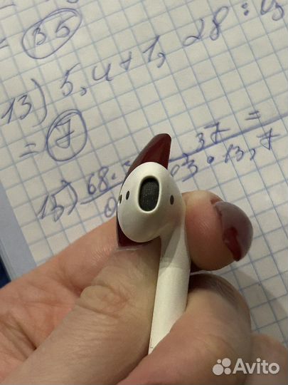 Airpods 1 наушник левый оригинальный