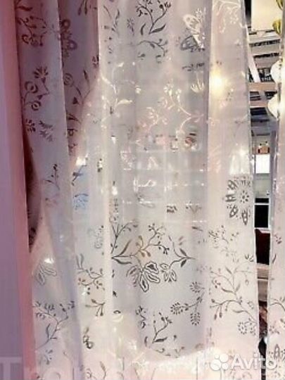 Тюль IKEA borgihlg бу