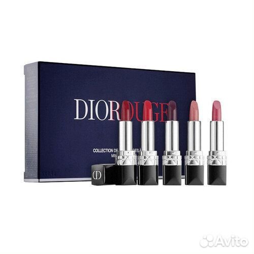 Мини набор помад Dior Rouge 5 в 1