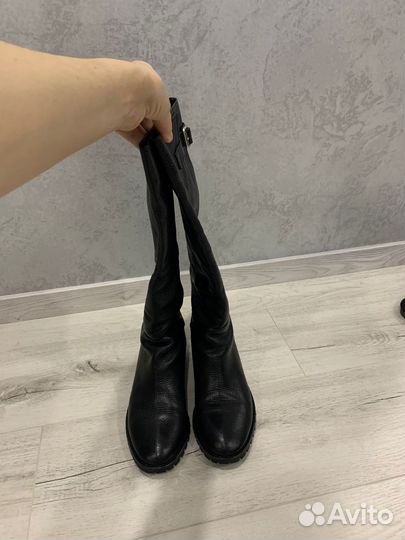 Сапоги женские натуральная кожа