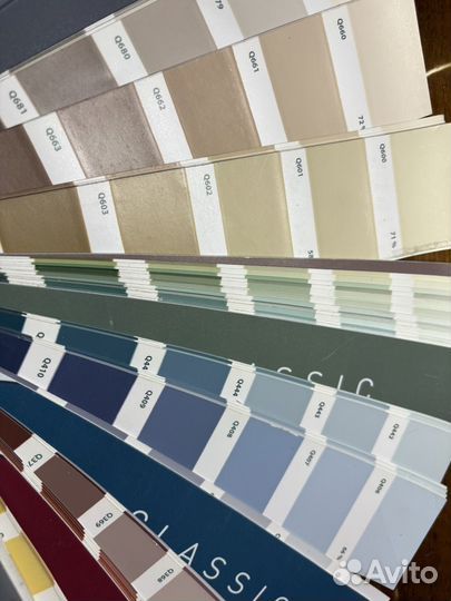 Веер Tikkurila цветовая палитра для колеровки