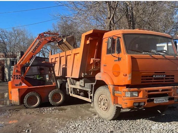 Услуги минипогрузчика