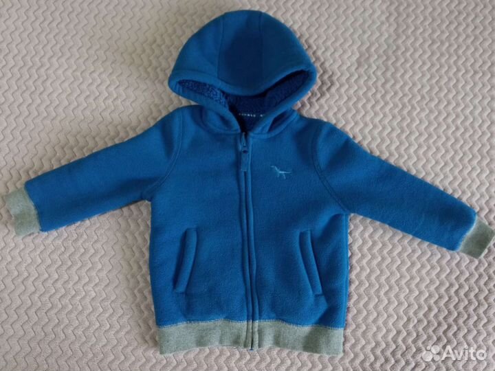 Флисовая толстовка 12-18 мес