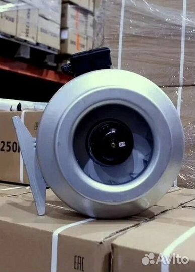 Вентилятор канальный круглый вкк-М №100