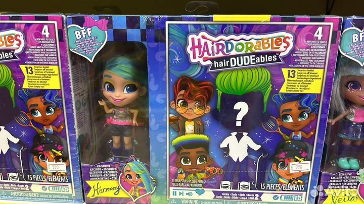 Игровые наборы Hairdorables