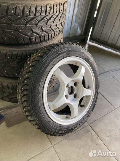 Диски Ijitsu + резина Hakkapeliitta 8