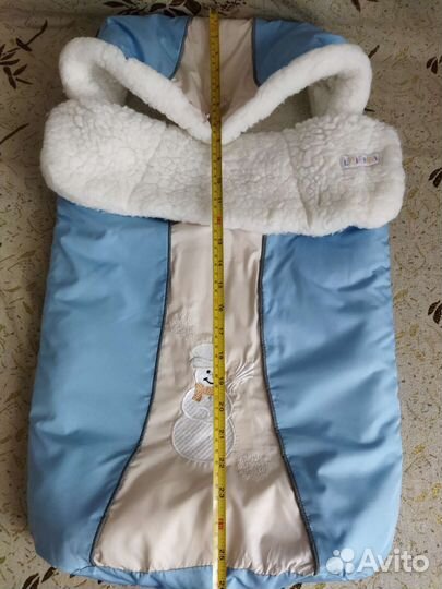 Зимний конверт в коляску