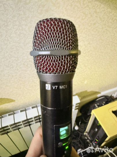 Shure slxd SE V7 MC1 радио система микрофон