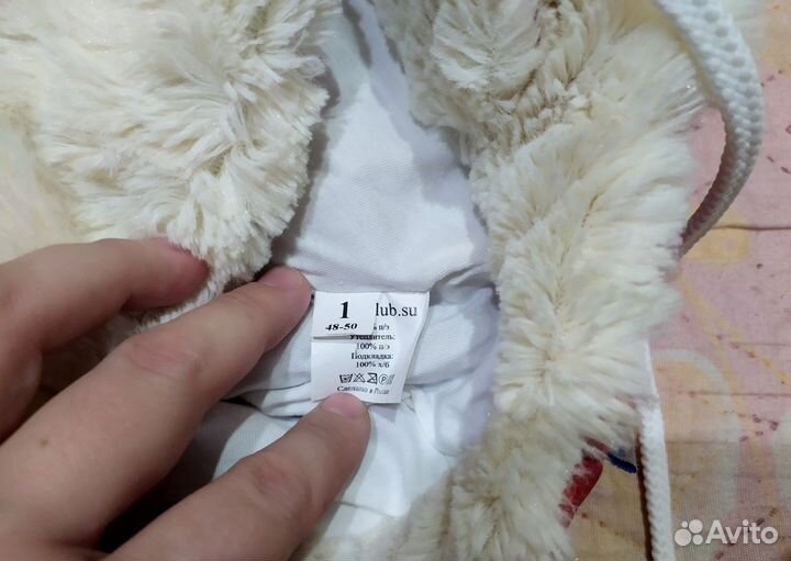 Шапка, шапка ушанка, шапка-шлем 48-50 пакетом