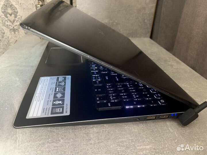 Игровой ноутбук Acer Aspire7 a715-71g-53r6