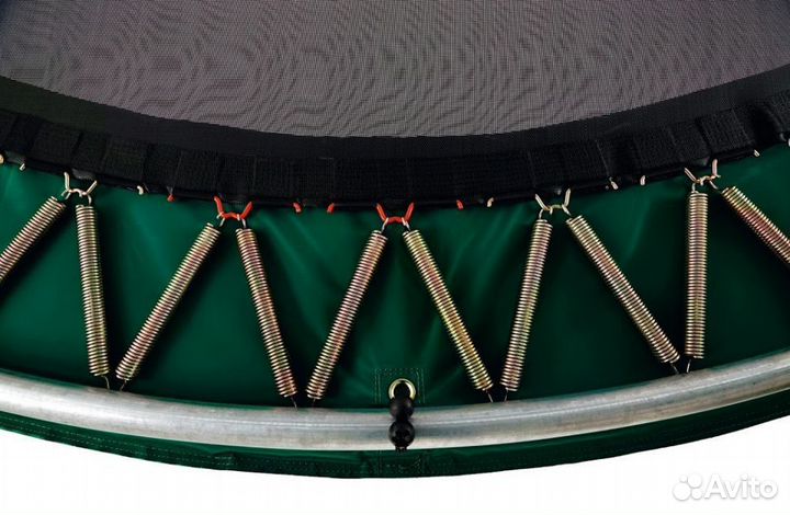 Батут Berg Champion Green 270 с сеткой Deluxe