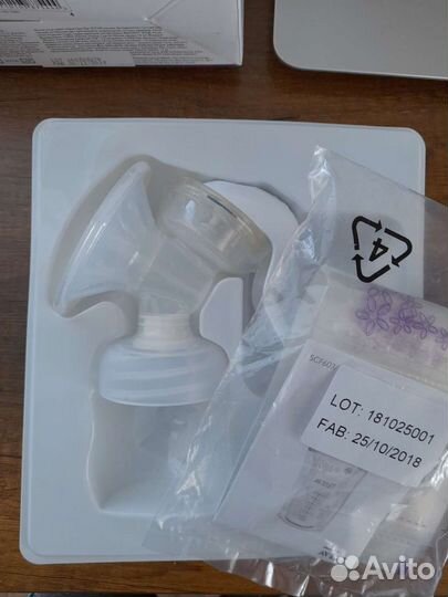 Молокоотсос avent