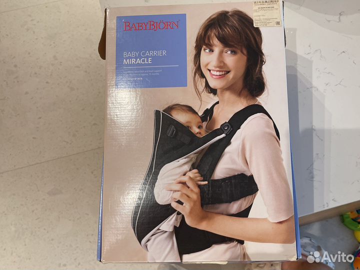 Рюкзак переноска кенгуру babybjorn miracle