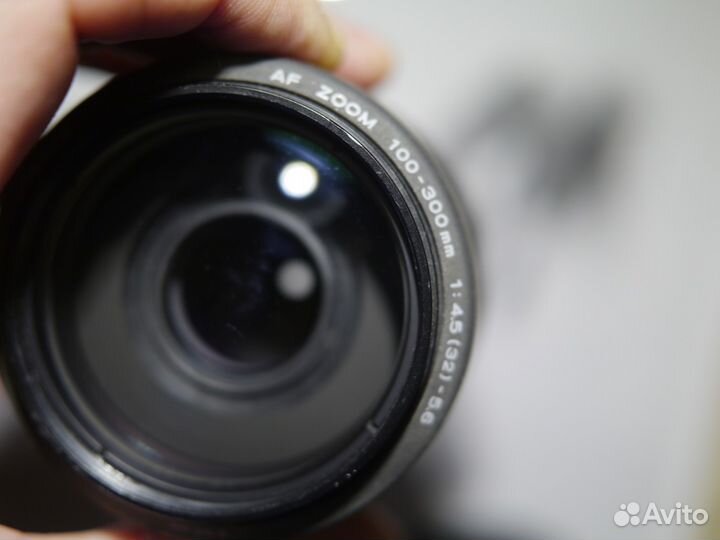 Sony телеобъектив 100-300mm minolta