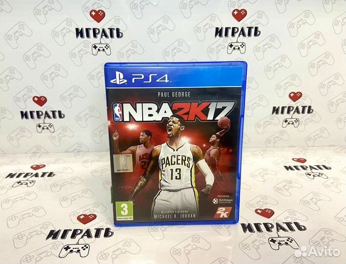 NBA 2K17 PS4 (resale)