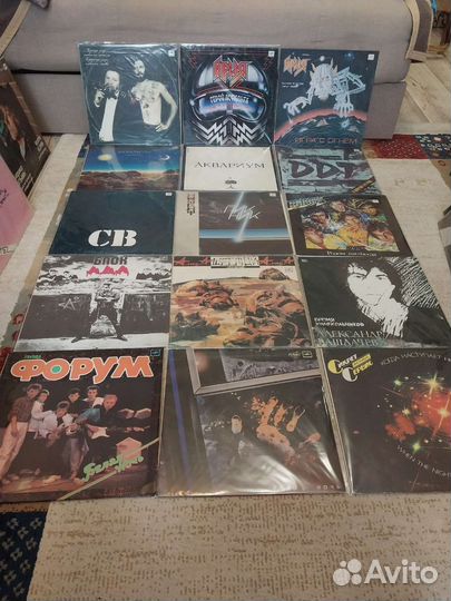 Виниловые пластинки русский рок