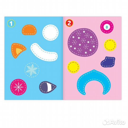 Набор аппликаций «Весело встретим Новый год»