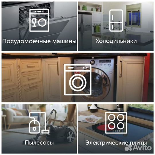 Запчасти для стиральных машин