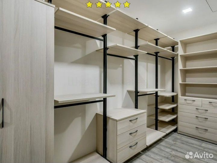 Гардеробная на заказ по вашим размерам