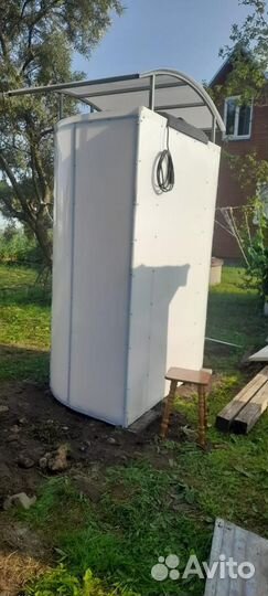 Дачный душ с подогревом