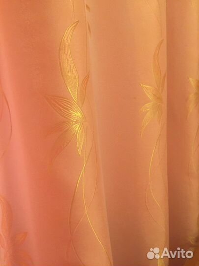 Комплект шторы и покрывало