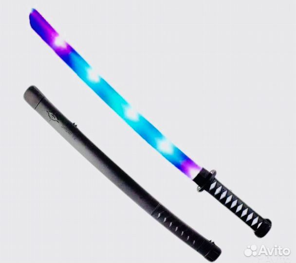 Светящийся меч самурая Катана оптом
