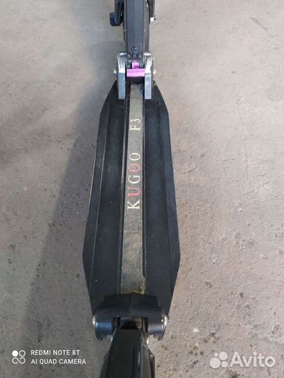 Электросамокат kugoo s3