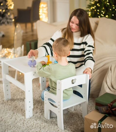 Стул и Стол детский. Новый