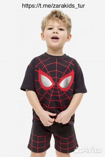 Костюм на мальчика 116 человек паук