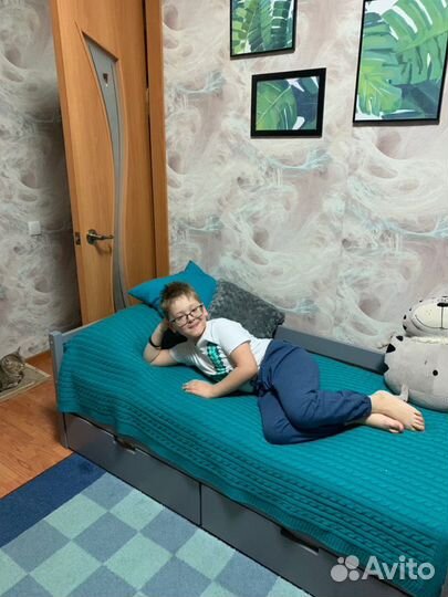 Детская деревянная кровать-тахта