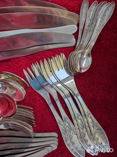 Столовые приборы мельхиор СССР