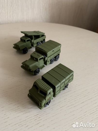 Игрушки СССР металлические военная техника