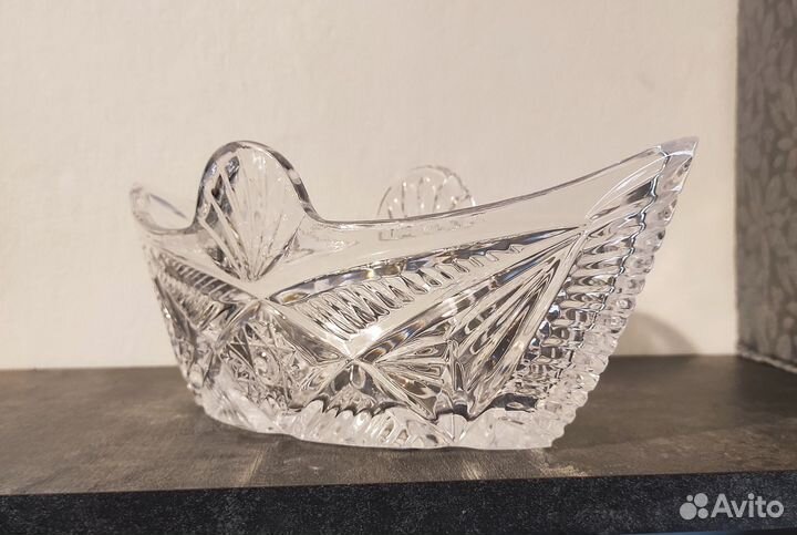 Ваза хрустальная СССР