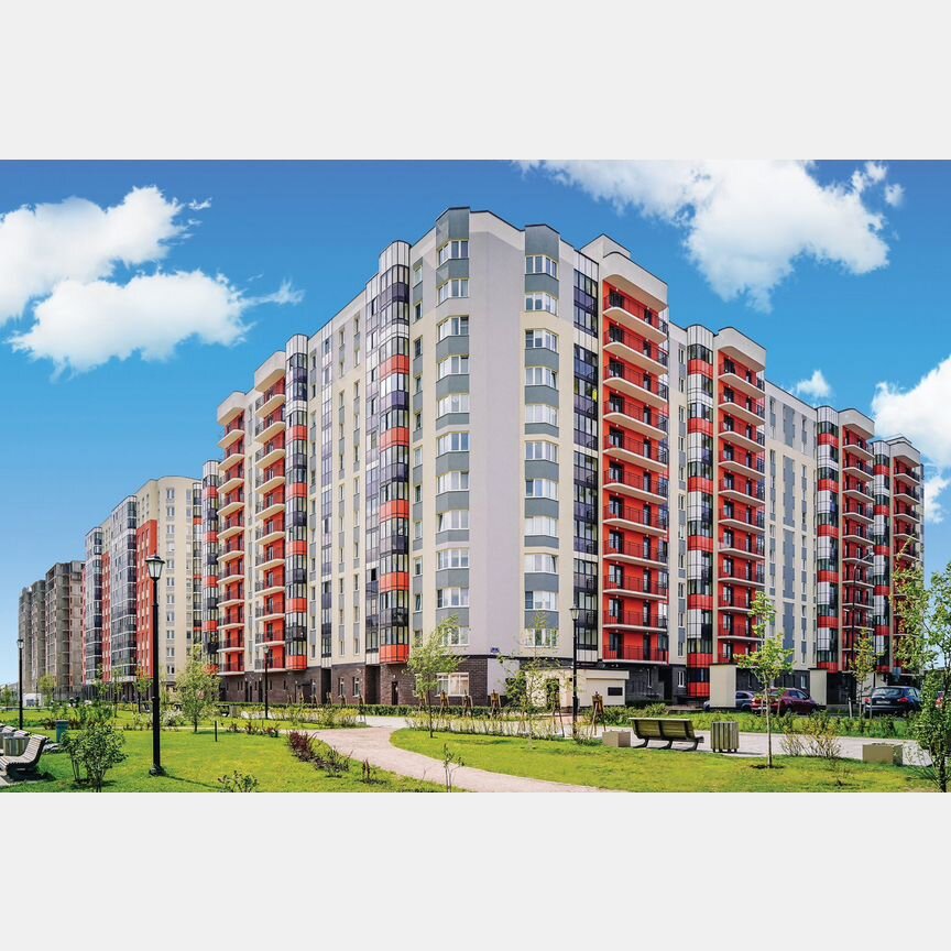 2-к. квартира, 63,1 м², 11/12 эт.