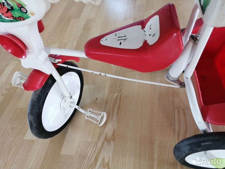 Машина большая Трёхколёсный велосипед Малыш с руч