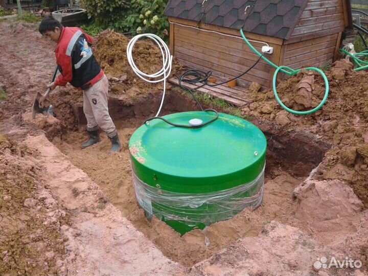 Септик био Руслос 8 дренажный