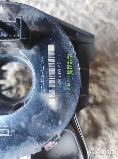 Подрулевой шлейф ford fiesta fusion