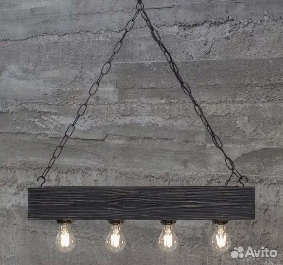 Люстры в стиле лофт