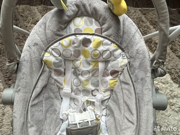 Детские качели Babyton Funny Time 2в1 Grey SW108