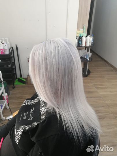 Окрашивание волос блонд